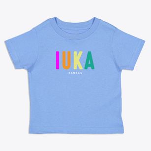 Iuka Kansas Color Pop Toddler T-Shirt