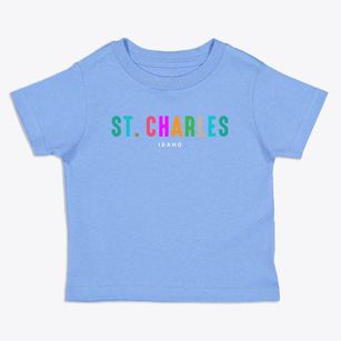 St. Charles Idaho Color Pop Toddler T-Shirt