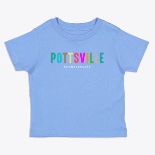 Pottsville Pennsylvania Color Pop Toddler T-Shirt