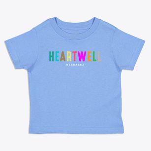 Heartwell Nebraska Color Pop Toddler T-Shirt