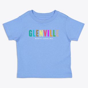 Glenville North Carolina Color Pop Toddler T-Shirt