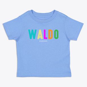 Waldo Kansas Color Pop Toddler T-Shirt