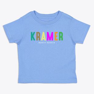 Kramer North Dakota Color Pop Toddler T-Shirt