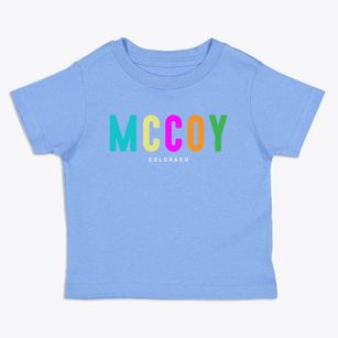 Mccoy Colorado Color Pop Toddler T-Shirt