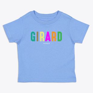 Girard Texas Color Pop Toddler T-Shirt