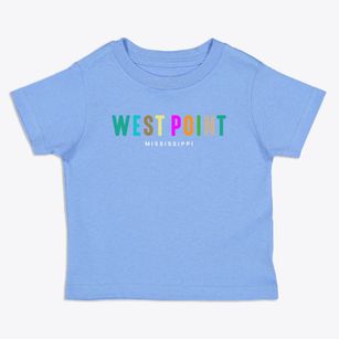 West Point Mississippi Color Pop Toddler T-Shirt