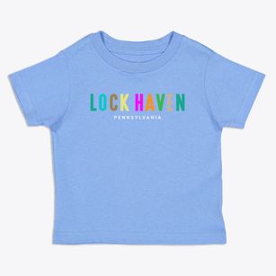 Lock Haven Pennsylvania Color Pop Toddler T-Shirt