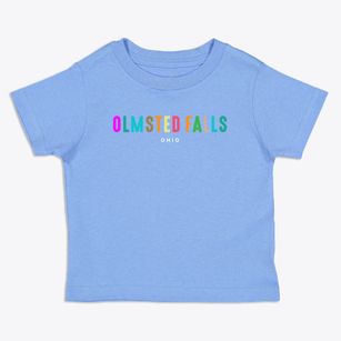Olmsted Falls Ohio Color Pop Toddler T-Shirt