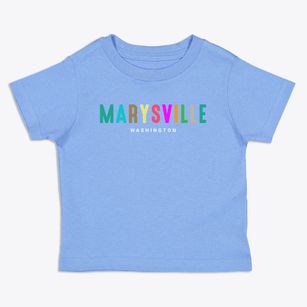 Marysville Washington Color Pop Toddler T-Shirt