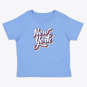  New York Retro Candy Vibes Toddler T-Shirt