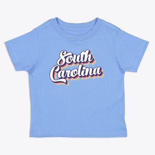  South Carolina Retro Candy Vibes Toddler T-Shirt