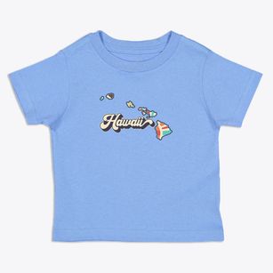 Hawaii Retro Art Toddler T-Shirt