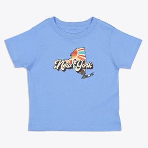  New York Retro Art Toddler T-Shirt