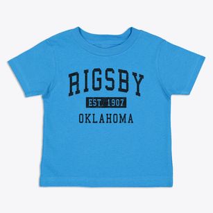 Rigsby Oklahoma Classic Established Toddler T-Shirt