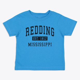 Redding Mississippi Classic Established Toddler T-Shirt
