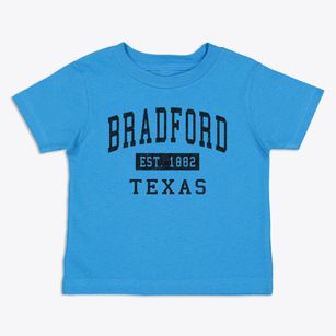 Bradford Texas Classic Established Toddler T-Shirt