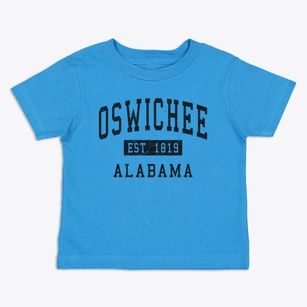 Oswichee Alabama Classic Established Toddler T-Shirt