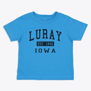 Luray Iowa Classic Established Toddler T-Shirt