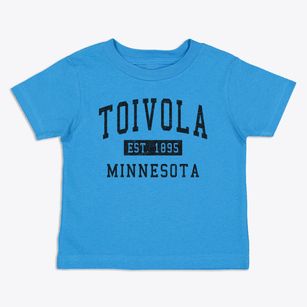 Toivola Minnesota Classic Established Toddler T-Shirt