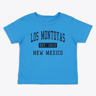 Los Montoyas New Mexico Classic Established Toddler T-Shirt