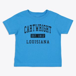 Cartwright Louisiana Classic Established Toddler T-Shirt