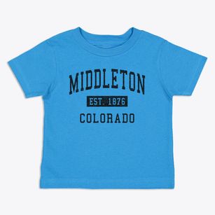 Middleton Colorado Classic Established Toddler T-Shirt