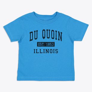 Du Quoin Illinois Classic Established Toddler T-Shirt