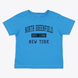 North Greenfield New York Classic Established Toddler T-Shirt