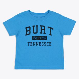 Burt Tennessee Classic Established Toddler T-Shirt