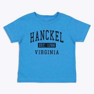 Hanckel Virginia Classic Established Toddler T-Shirt