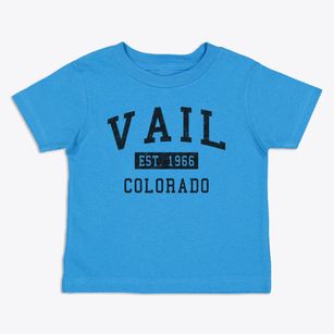 Vail Colorado Classic Established Toddler T-Shirt