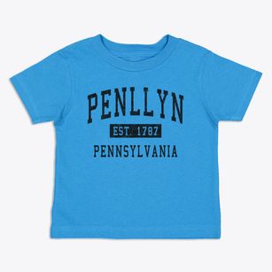 Penllyn Pennsylvania Classic Established Toddler T-Shirt