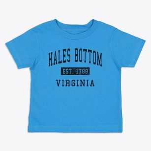 Hales Bottom Virginia Classic Established Toddler T-Shirt