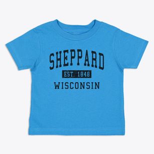 Sheppard Wisconsin Classic Established Toddler T-Shirt