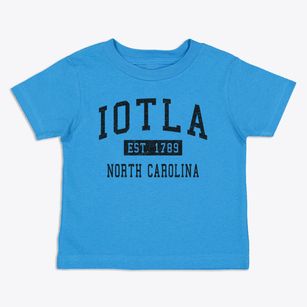 Iotla North Carolina Classic Established Toddler T-Shirt