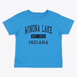 Winona Lake Indiana Classic Established Toddler T-Shirt