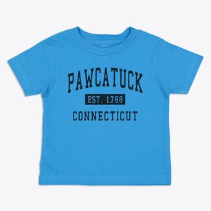 Pawcatuck Connecticut Classic Established Toddler T-Shirt