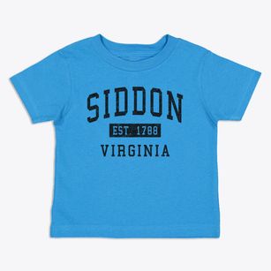 Siddon Virginia Classic Established Toddler T-Shirt