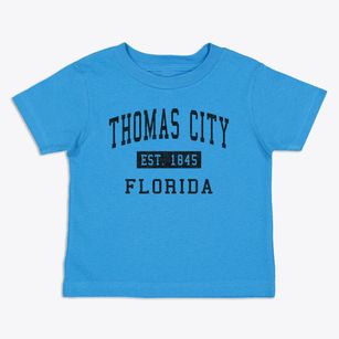Thomas City Florida Classic Established Toddler T-Shirt