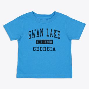 Swan Lake Georgia Classic Established Toddler T-Shirt