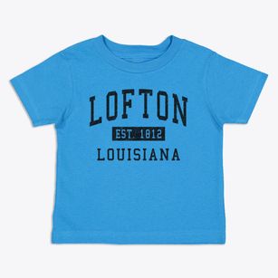Lofton Louisiana Classic Established Toddler T-Shirt