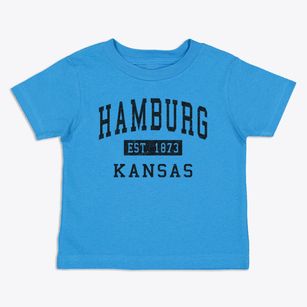 Hamburg Kansas Classic Established Toddler T-Shirt