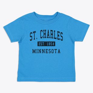 St. Charles Minnesota Classic Established Toddler T-Shirt