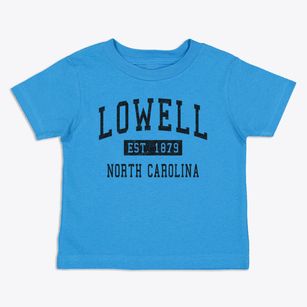 Lowell North Carolina Classic Established Toddler T-Shirt