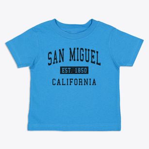 San Miguel California Classic Established Toddler T-Shirt