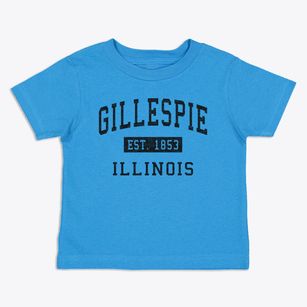 Gillespie Illinois Classic Established Toddler T-Shirt