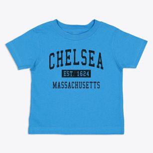 Chelsea Massachusetts Classic Established Toddler T-Shirt
