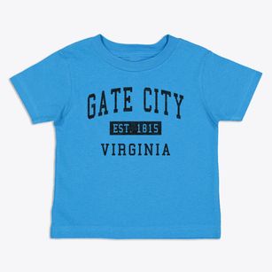 Gate City Virginia Classic Established Toddler T-Shirt