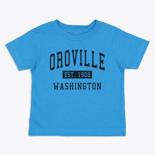 Oroville Washington Classic Established Toddler T-Shirt