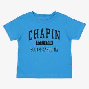 Chapin South Carolina Classic Established Toddler T-Shirt